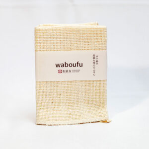 ガラ紡の食器も洗えるふきん